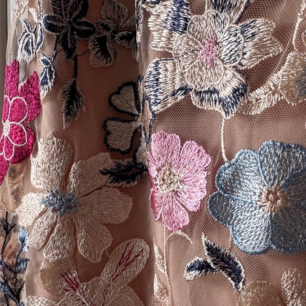 JS Collections Multicolor Floral Maxi Dress - Picture 6 of 7